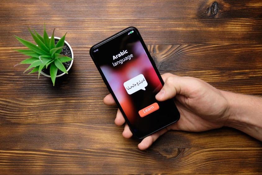 Словарь, работающий на телефоне.