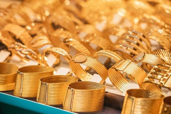 Дубайское золото, браслет 24 карата.