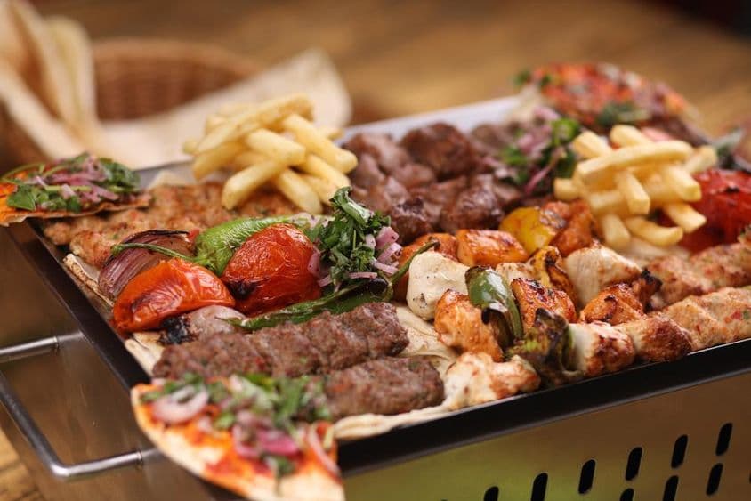 Барбекю в Дубае.