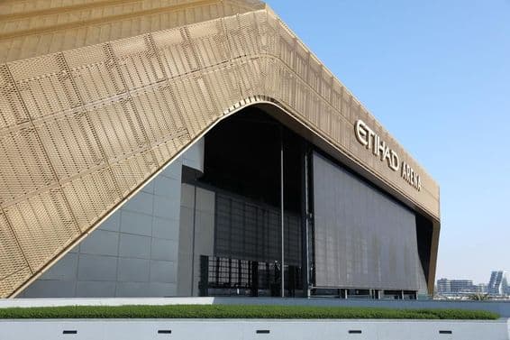 Арена Этихад в Абу-Даби.