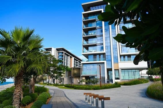 Квартиры в Дубае на побережье.