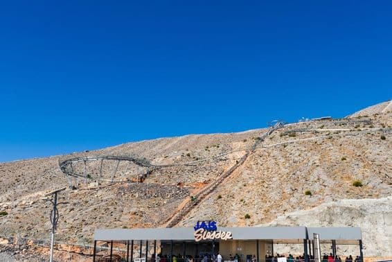 Популярный аттракцион Jais Sledder в RAK.