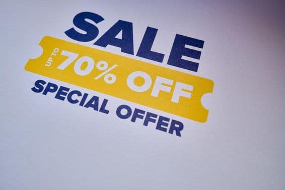 Специальное предложение со скидкой до 70%.