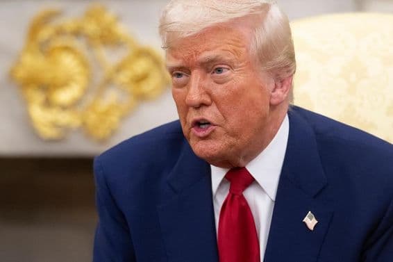 Дональд Трамп, президент США.