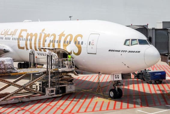 Боинг 777-300 ER Авиалиний Эмиратес.