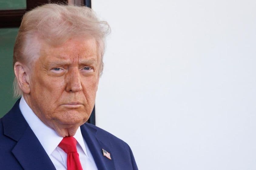 Дональд Трамп, президент США.