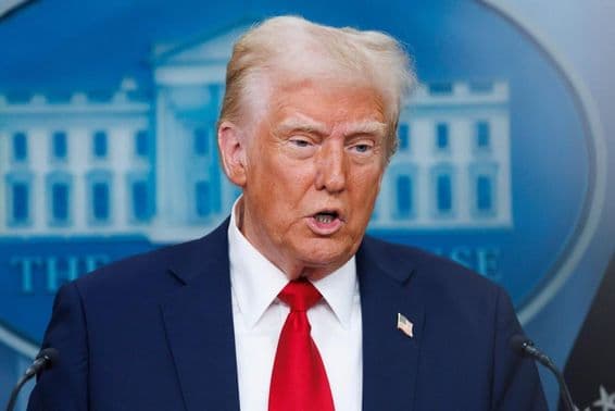 Дональд Трамп, президент США.