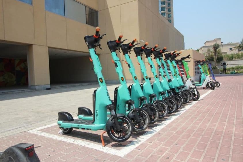 Careem BIKE пригоден для быстрых поездок.