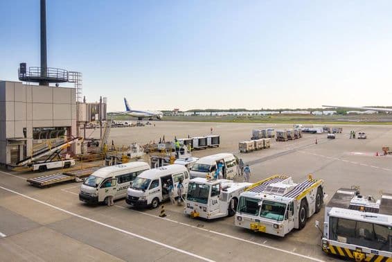 Наземные службы самолетов.