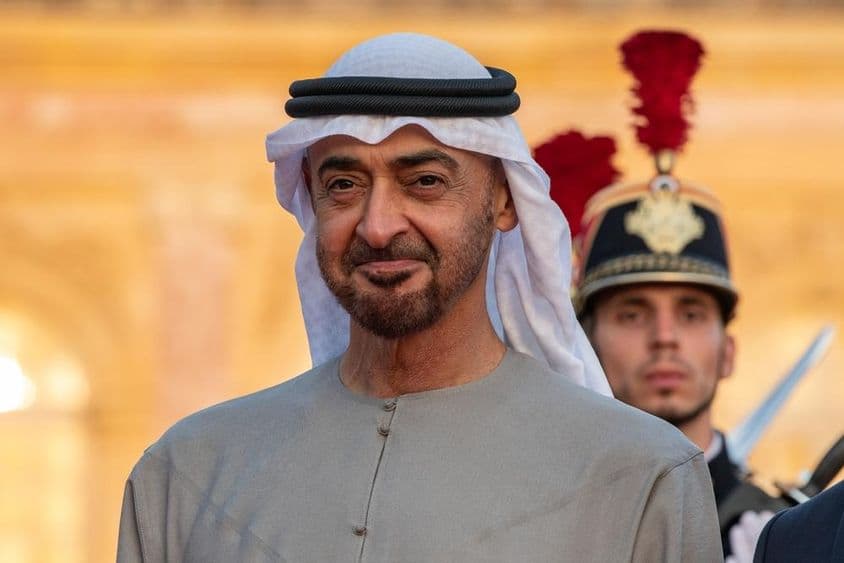 Президент ОАЭ шейх Мохаммед.