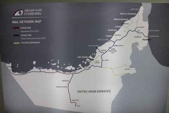 На выставке Middle East Rail 2021 - крупнейшем профессиональном событии в индустрии железнодорожного и метрополитеновского транспорта.