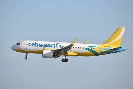 Самолет Cebu Pacific, Airbus A320-271N.