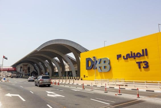 Терминал 3 Международного аэропорта Дубай (DXB).