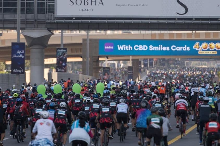 Ежегодное мероприятие Dubai Ride 2023.