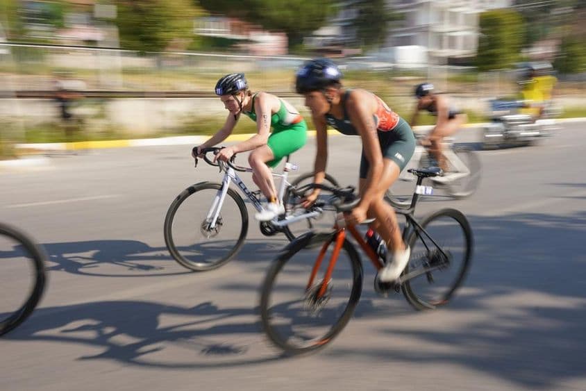 Триатлон Спринт и Эстафетный чемпионат Европы велогонка.