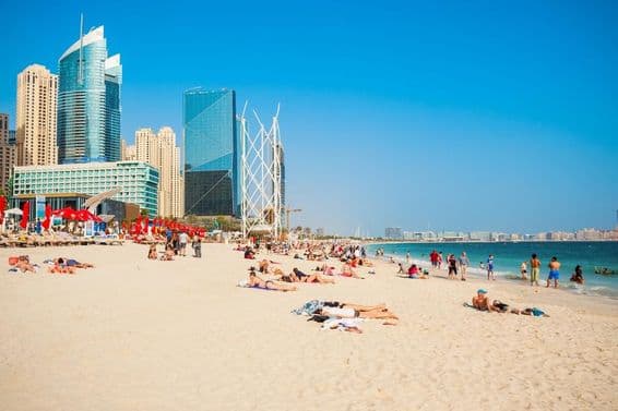 JBR или жилой район Джумейра Бич – это набережная в районе Дубай Марина.