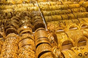 Золотой рынок в Дубае, Объединенные Арабские Эмираты.