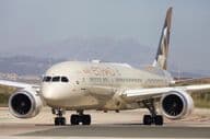 Boeing 787-9 Dreamliner авиакомпании Etihad Airways.