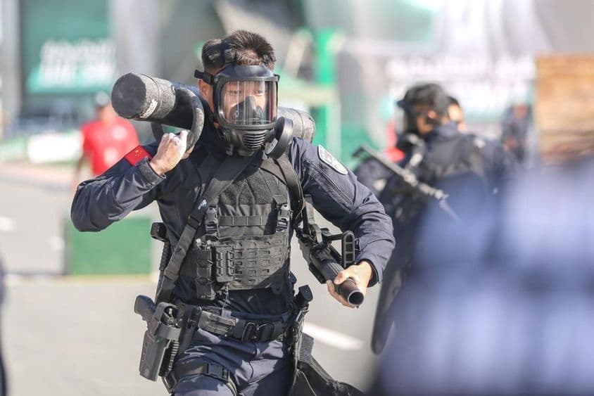 Челлендж SWAT Объединенных Арабских Эмиратов 2025 Дубай.