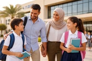 момент зимних каникул в школе