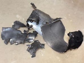 обломки ракеты