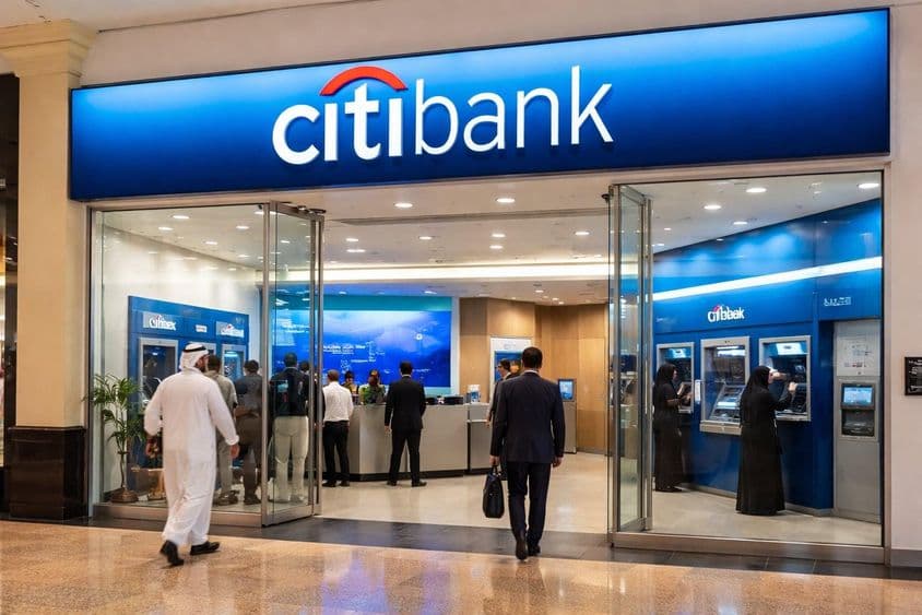 Операции филиалов Citibank в Дубае