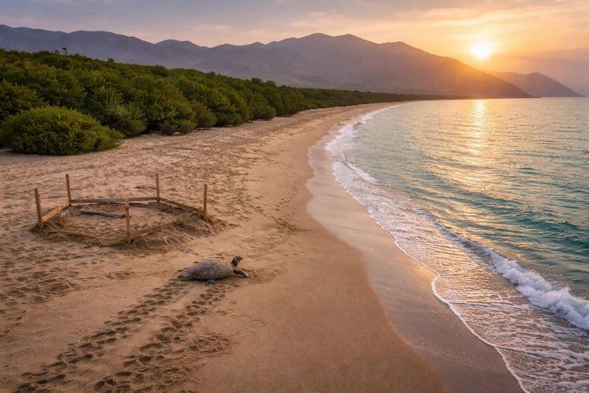 Сохраненное сокровище пляжа Кальба