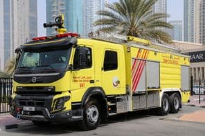 пожарные Дубая на готове