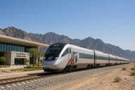 Поездка Etihad Rail начинается